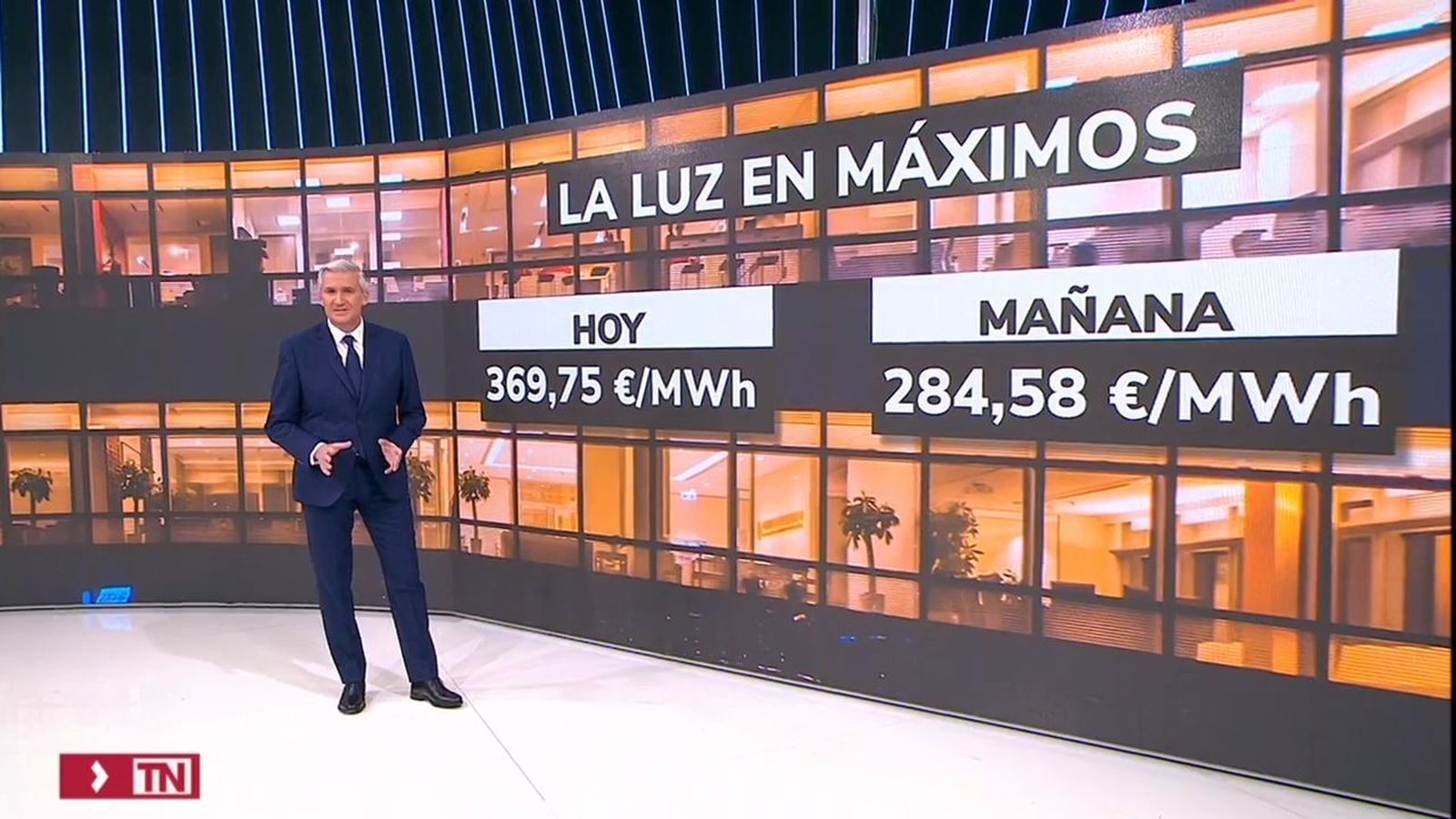 Baja la luz, que sigue en cotas muy altas
