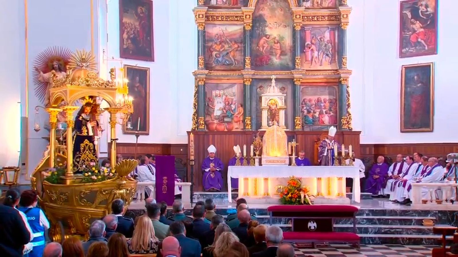 Misa Funeral en Urda