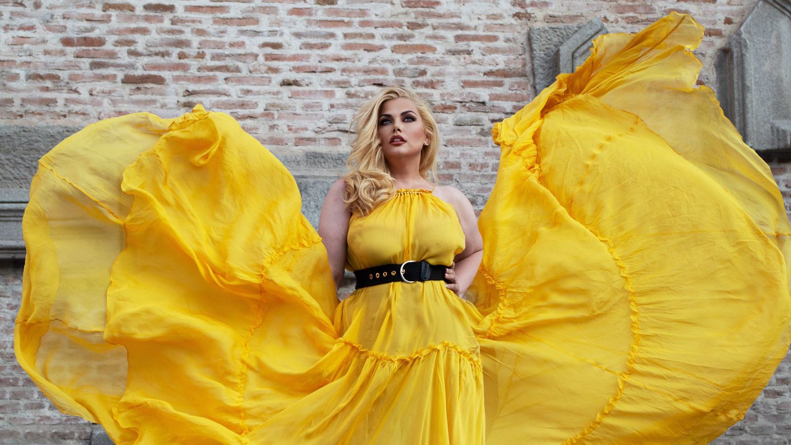 La top model Eva María Pérez