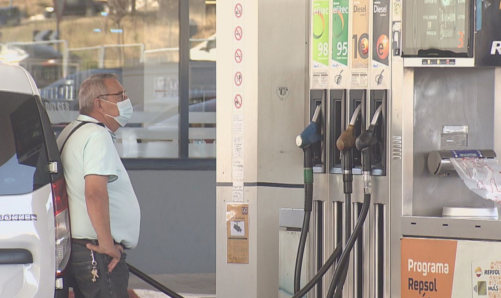 El precio de la gasolina y del diésel sube más de un 2%