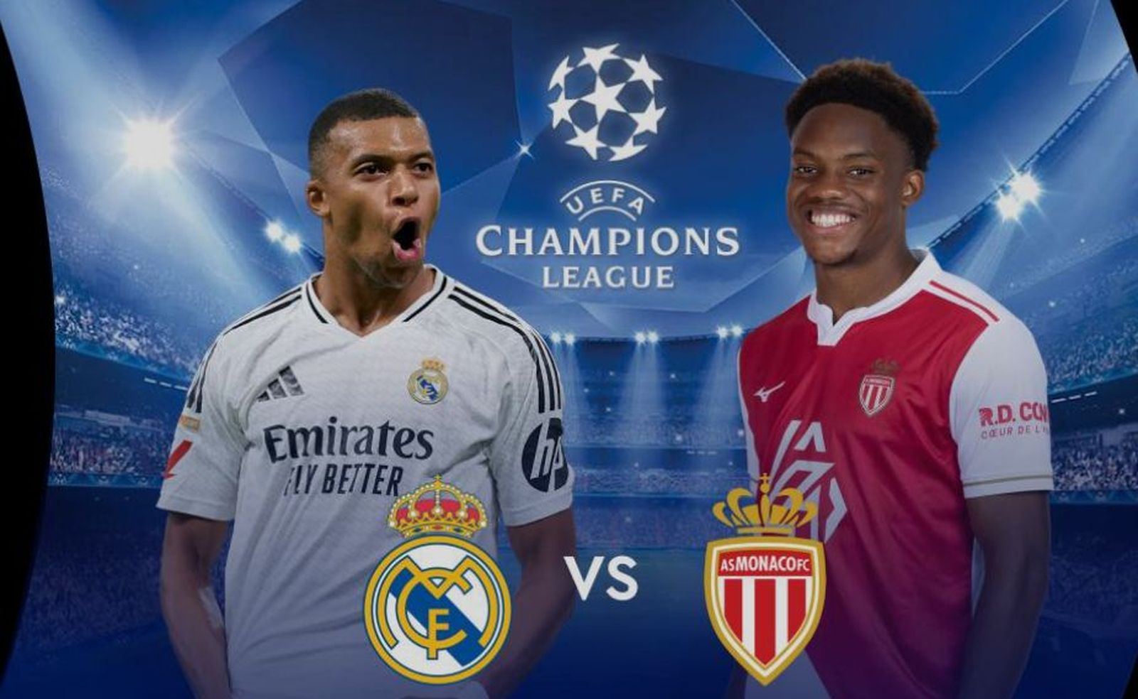 El Real Madrid recibe al Mónaco