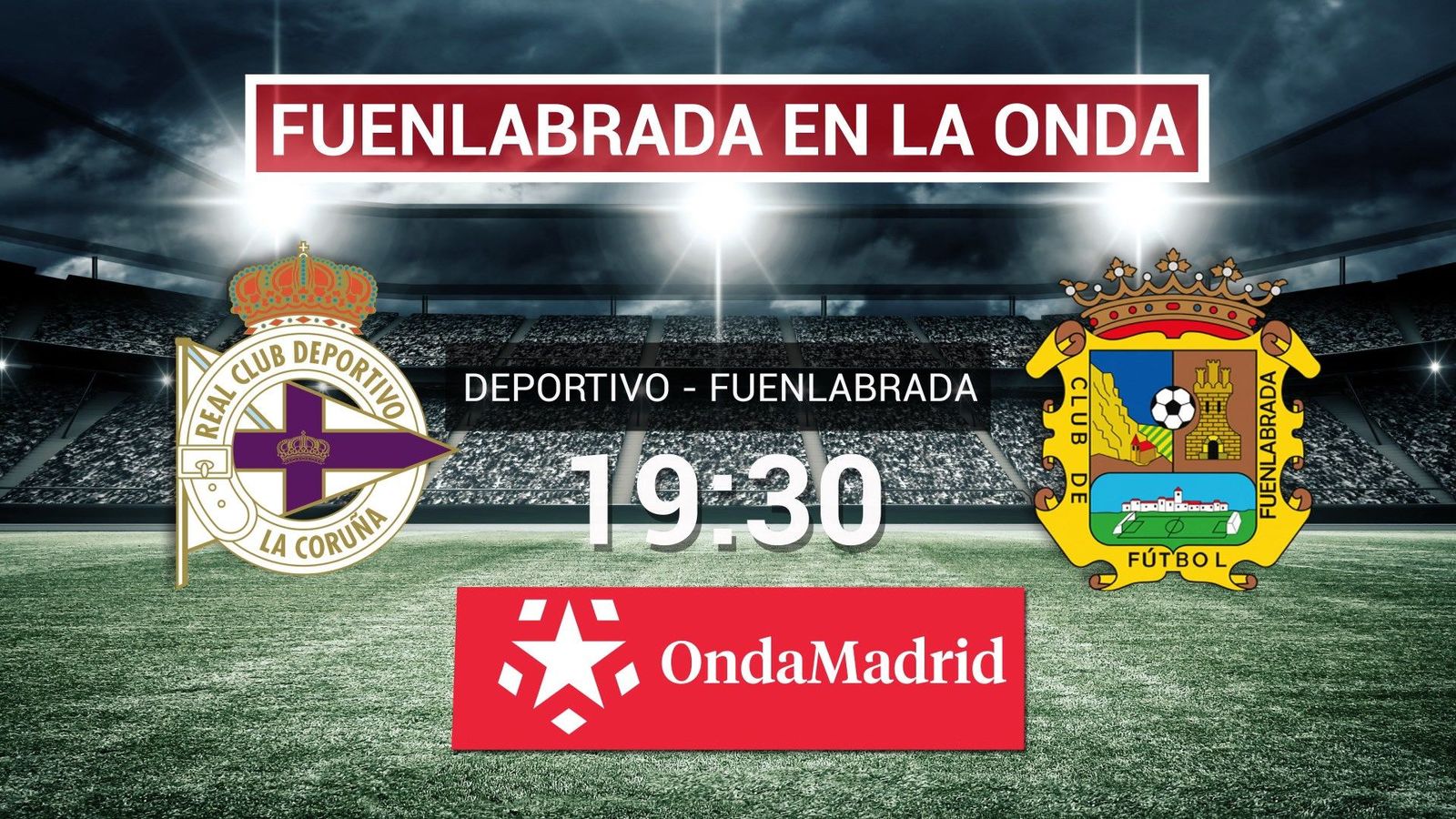 Dépor-Fuenlabrada, un partido en el césped y otro en los despachos
