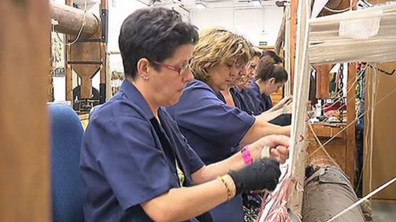 Trabajadores de la Real Fábrica de Tapices