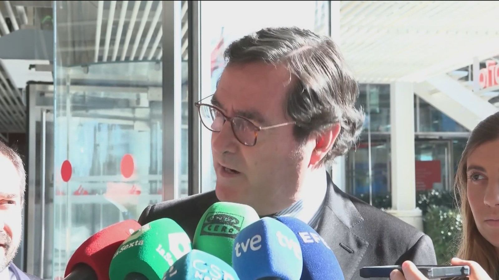 Garamendi (CEOE) dice que no le “interesa tanto quiénes son los ministros” sino sus políticas