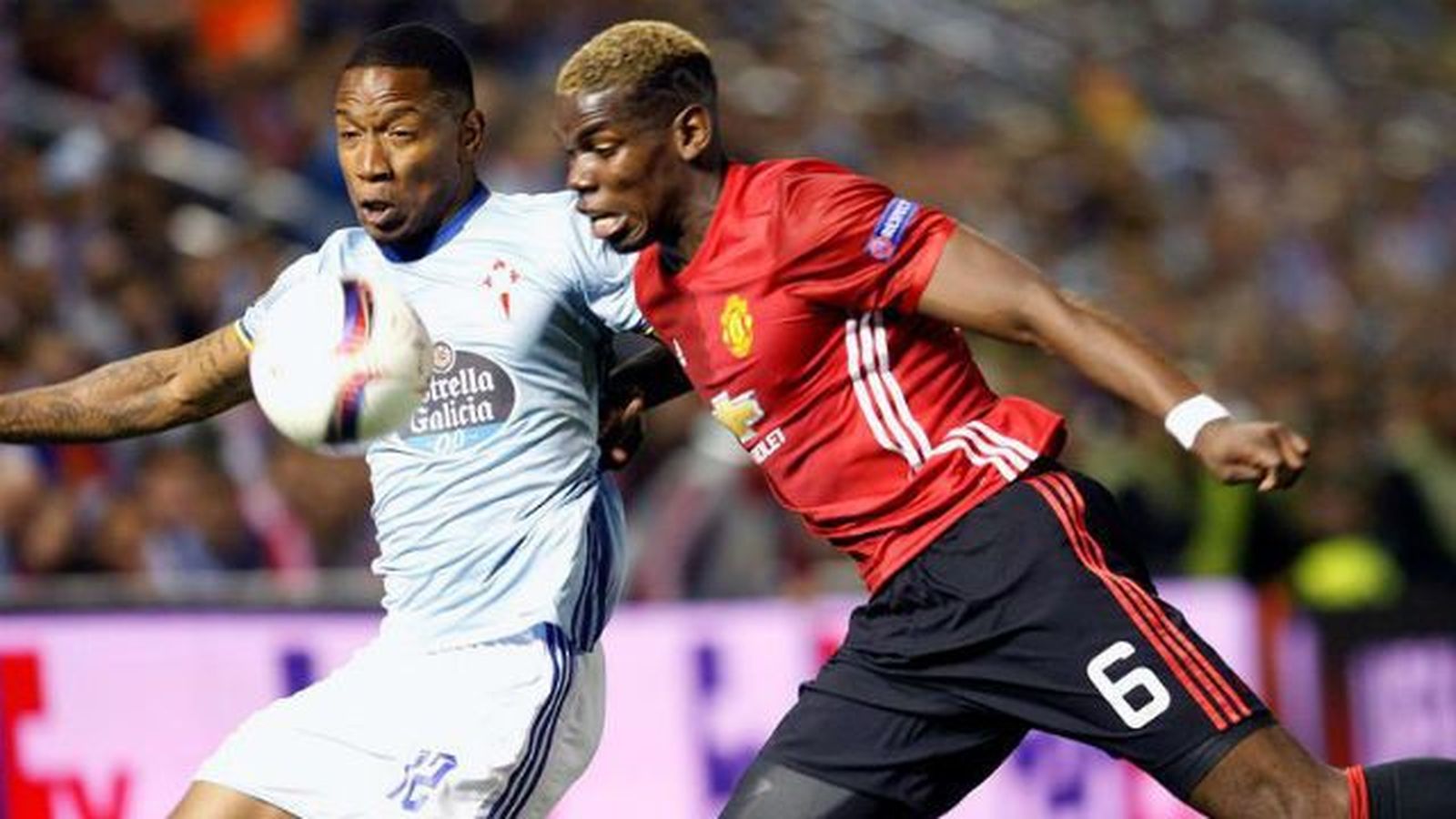 0-1. El Celta, obligado a la épica en Old Trafford