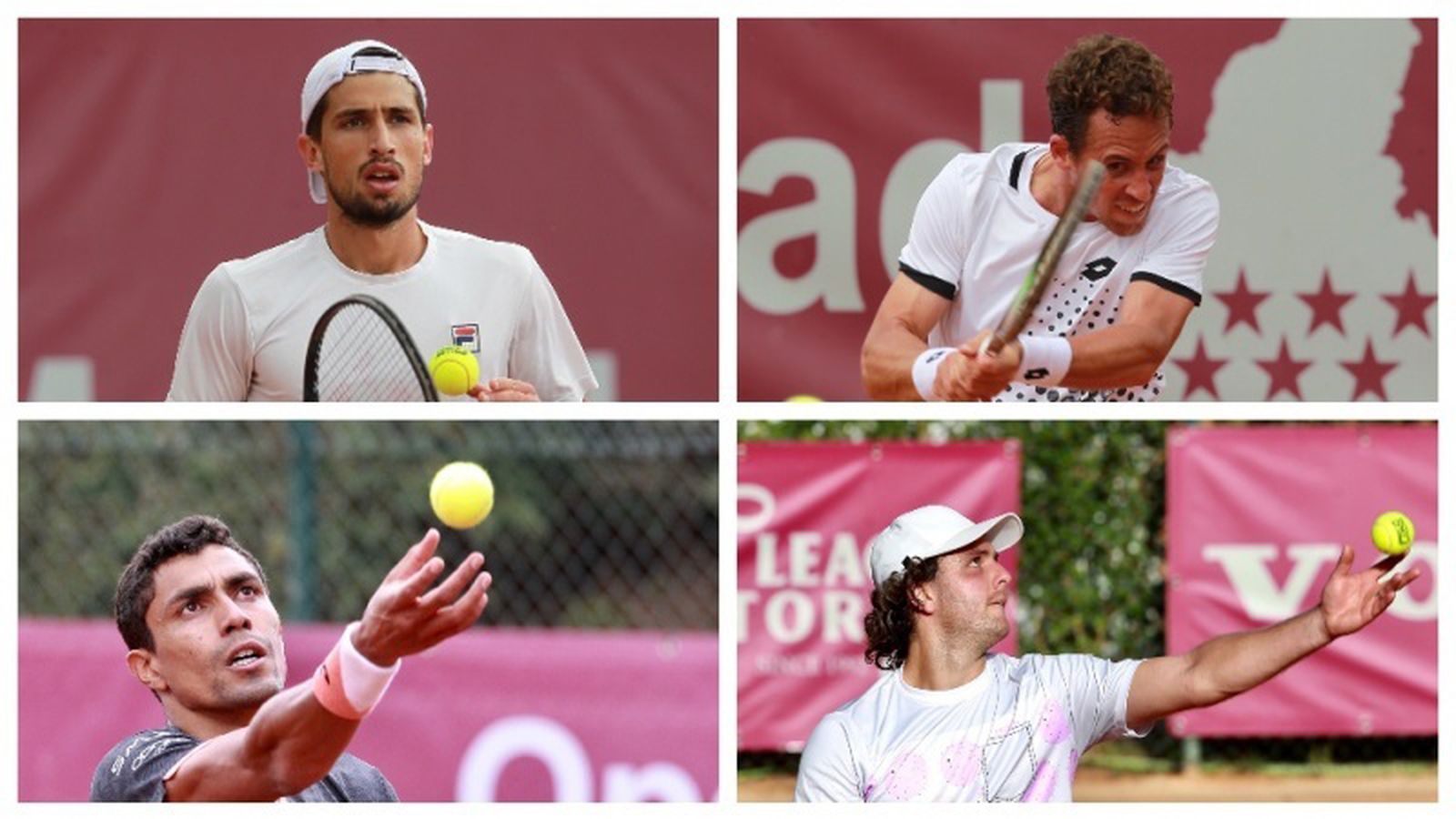Jugadores que disputaron las seminifinales en el I Open Comunidad de Madrid