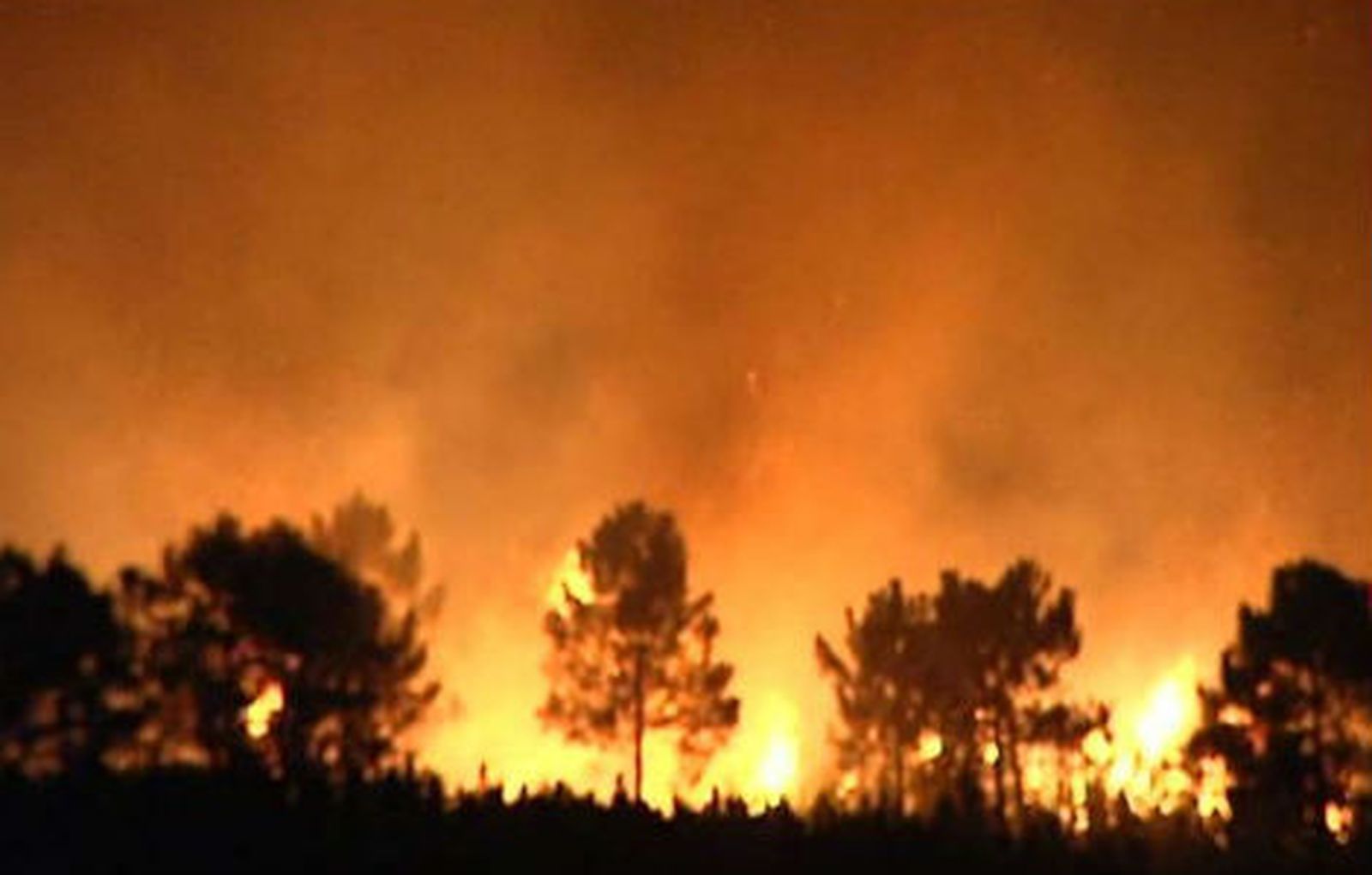 Evolución favorable del incendio de Las Hurdes, que ya ha quemado 50 hectáreas