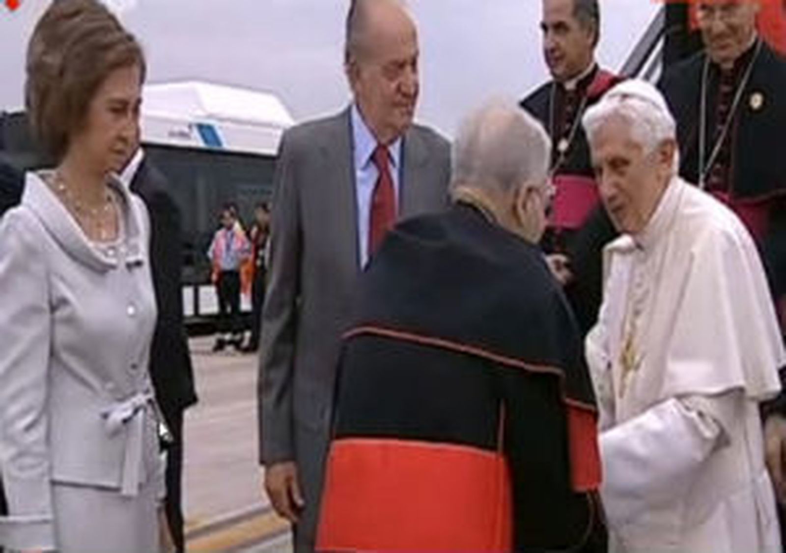 El Papa llega a Madrid para asistir a la Jornada Mundial de la Juventud