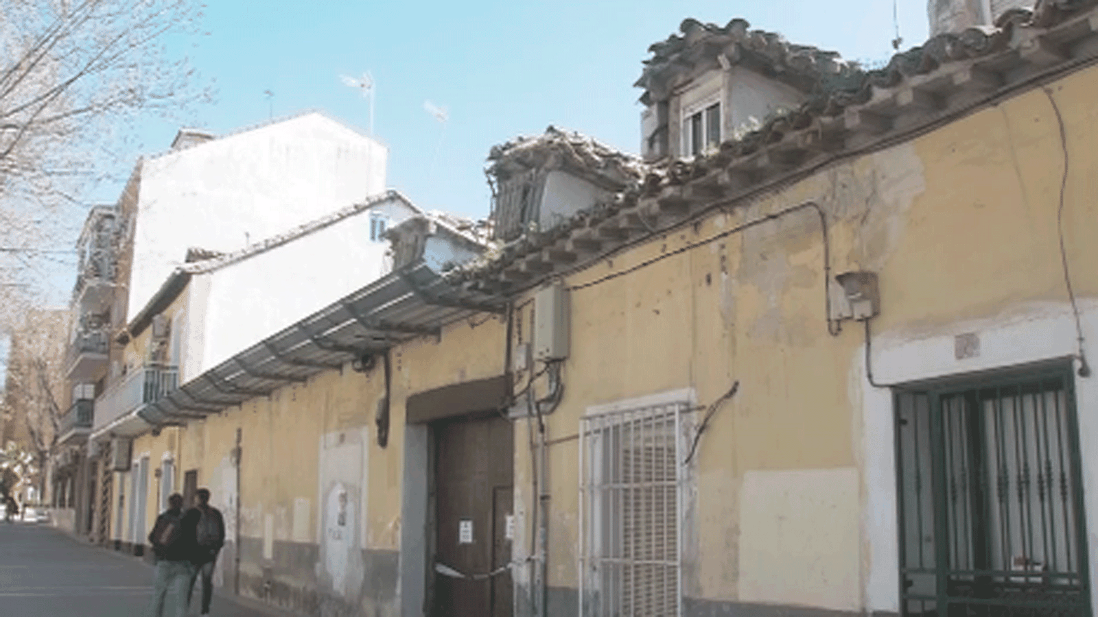 Corrala desalojada en Aranjuez