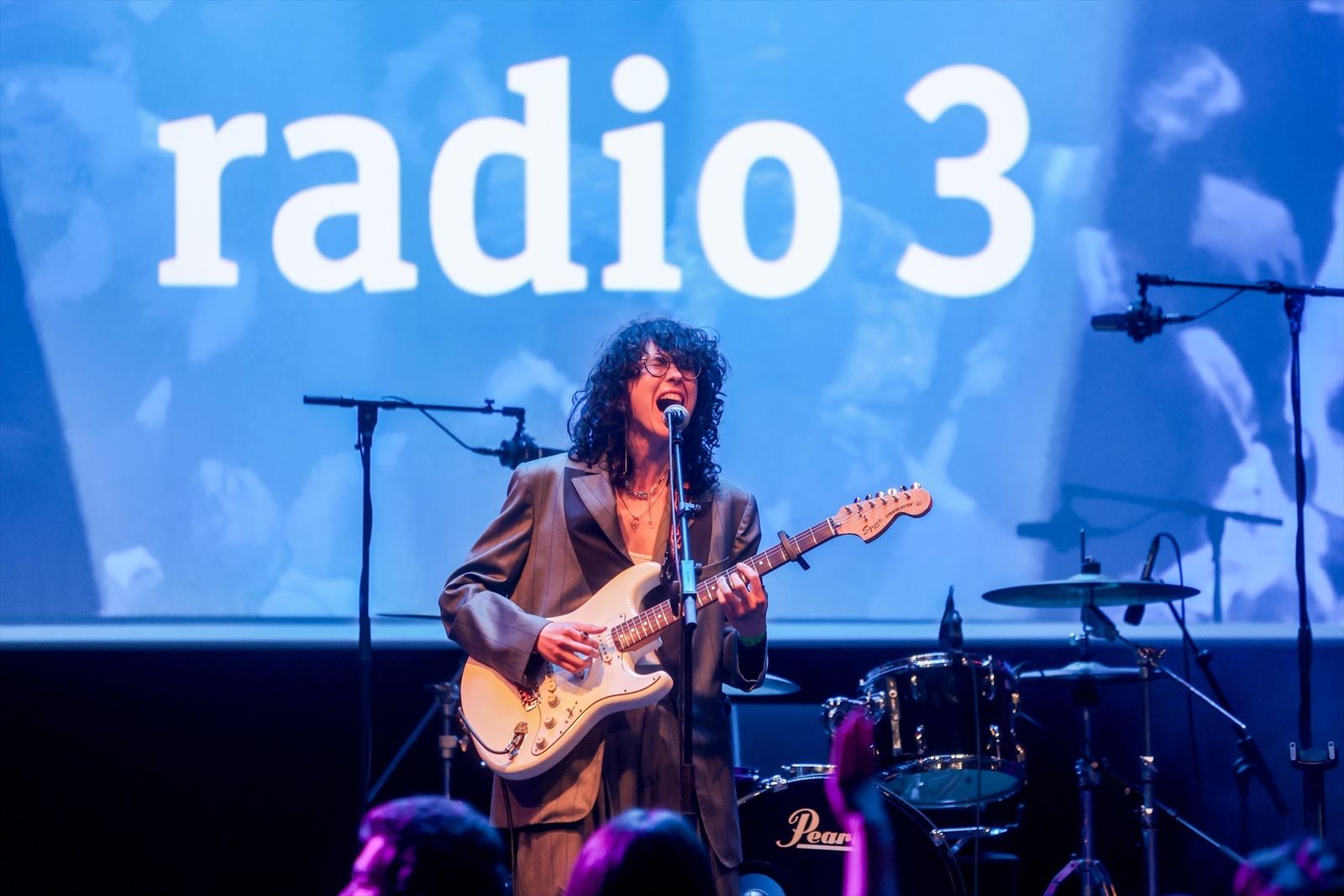 La cantante Alice Wonder en el patio de La Casa Encendida, a 19 de marzo de 2023, en Madrid (España)