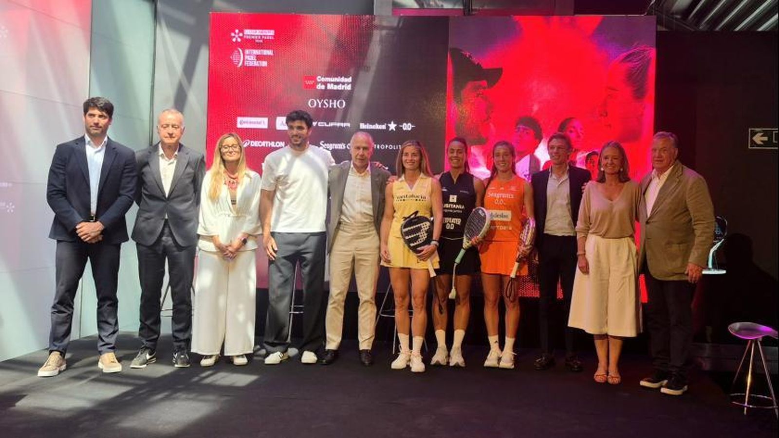 La Comunidad de Madrid presenta Premier Pádel P1
