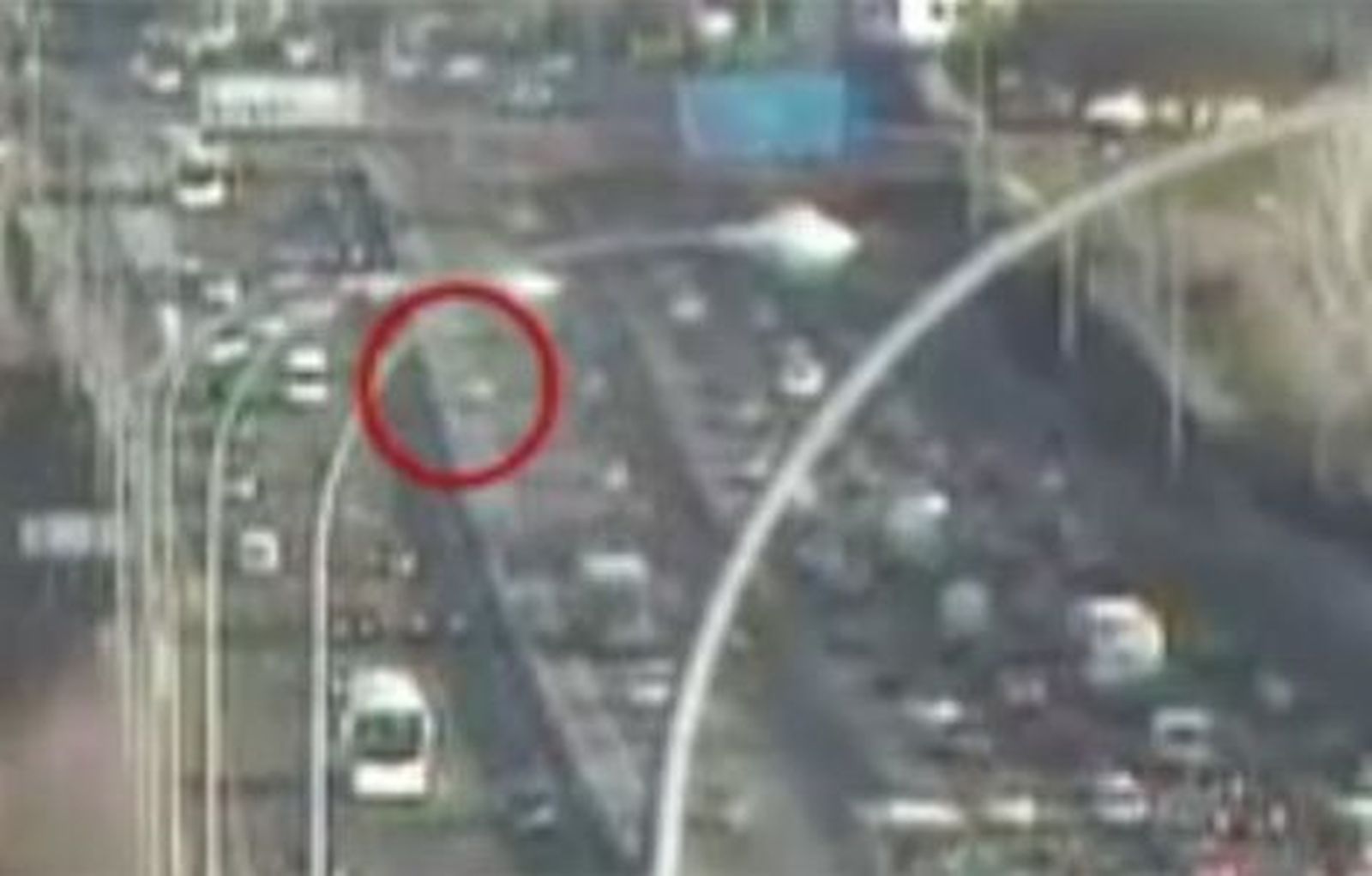 Telemadrid muestra las imágenes de un grave accidente ocurrido en febrero