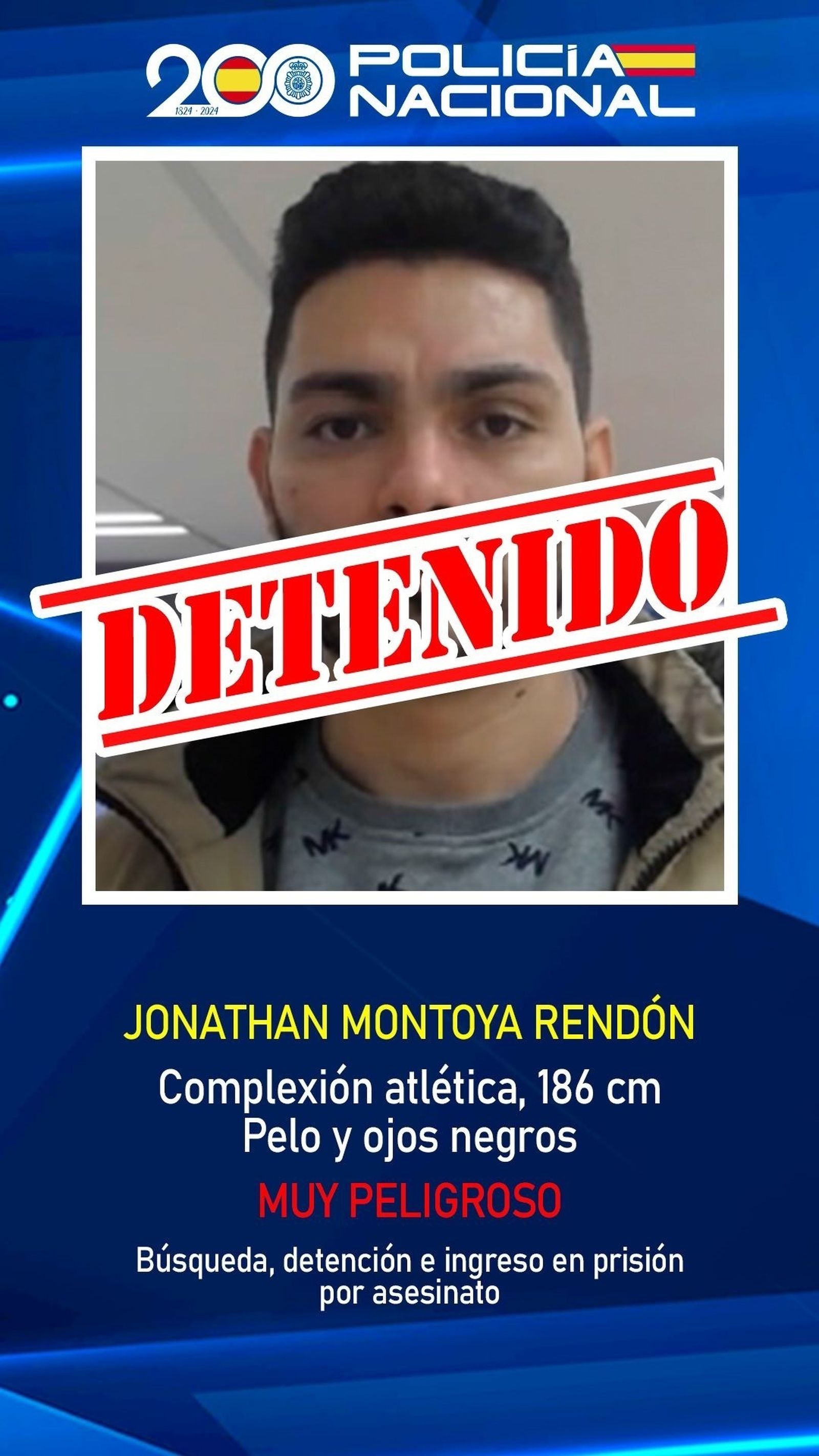 Detenido en Madrid un fugitivo condenado por asesinar a un capo colombiano en 2009