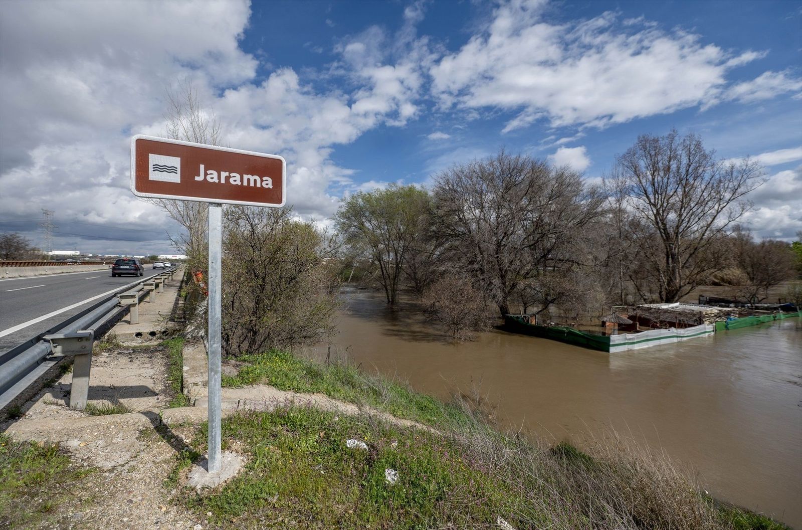 Vigilan la crecida del río Jarama ante la llegada de la borrasca Konrad