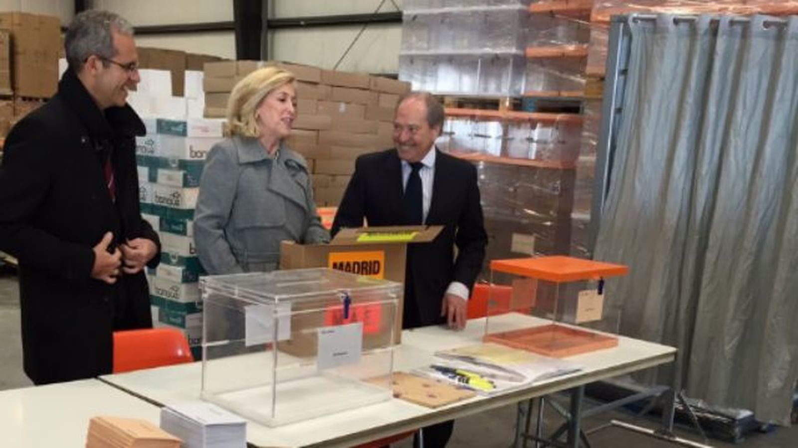 La Delegación distribuirá 19.581 urnas electorales en la Comunidad