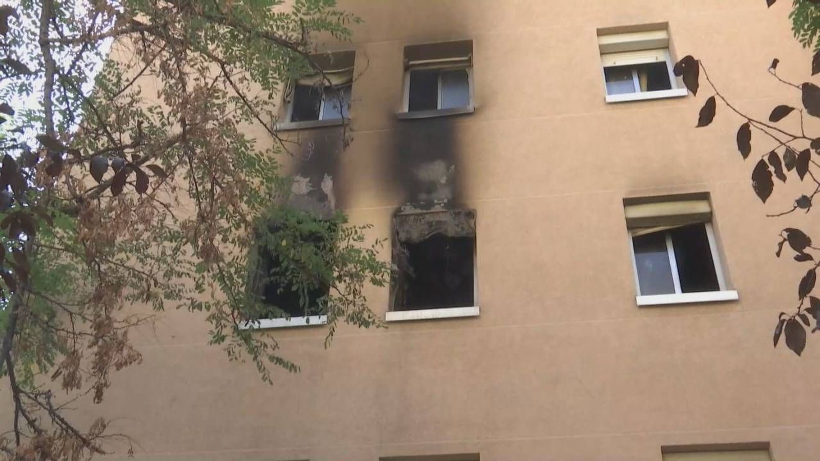 Muere una mujer en el incendio de su piso en Terrassa, Barcelona