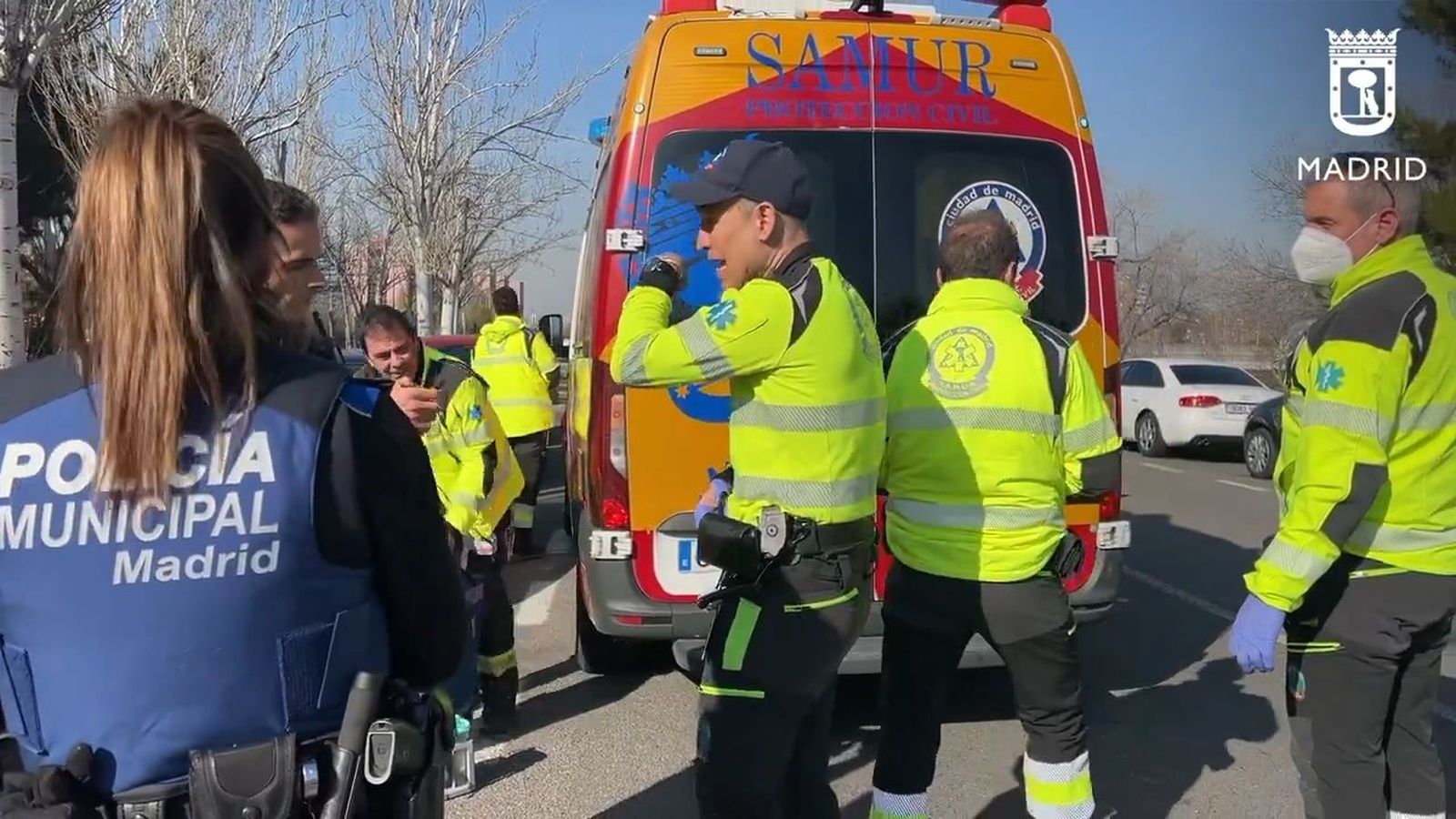 Cae de un quinto piso en Vallecas