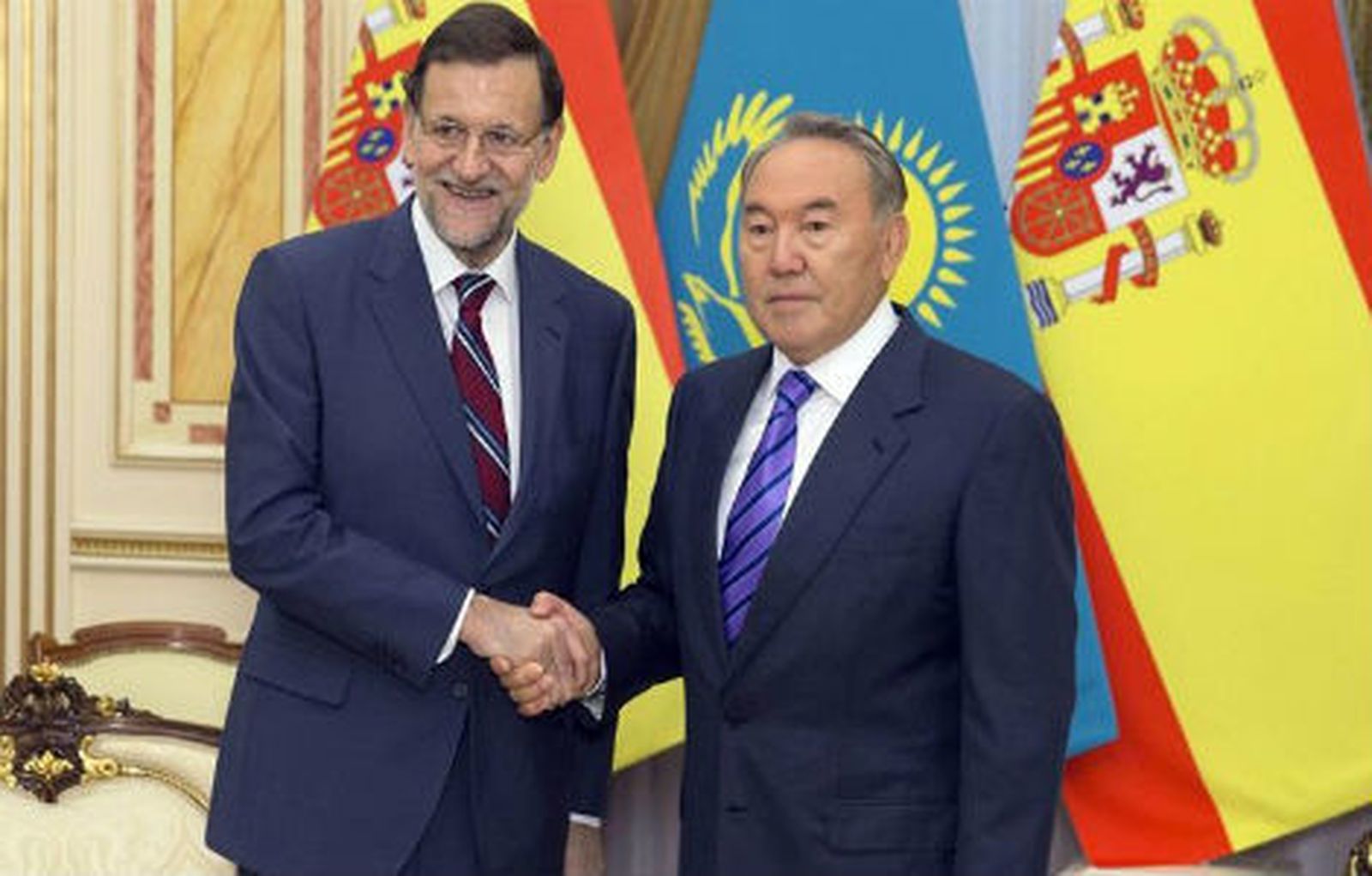Rajoy se reúne con el presidente de Kazajstán y proseguirá en Japón su gira asiática