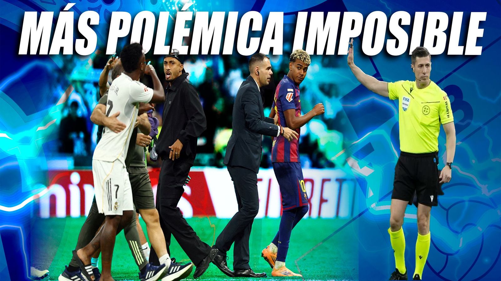 Carvajal y Vinicus ajustan cuentas con Lamine Yamal en la tangana final del clásico