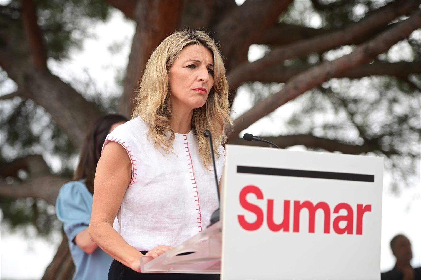 La líder de Sumar, Yolanda Díaz