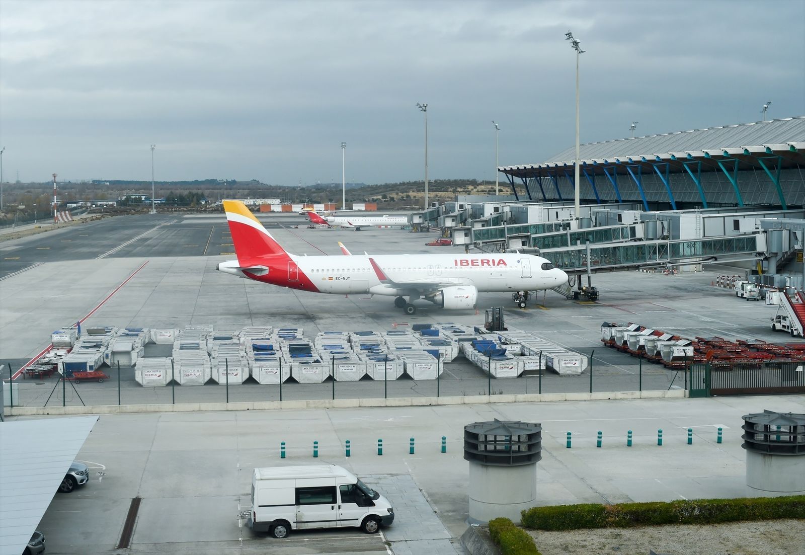 Los sindicatos convocan huelga en el 'handling' de Iberia del 5 al 8 de enero