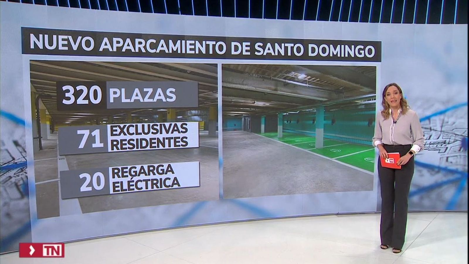 El nuevo parking de Santo Domingo