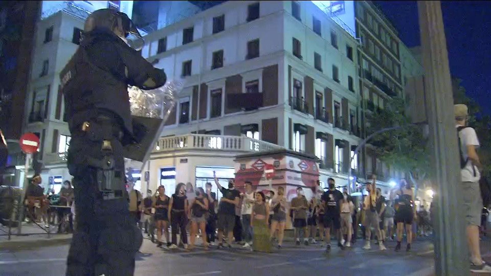 Vox defiende la actuación policial en la protesta contra Samuel