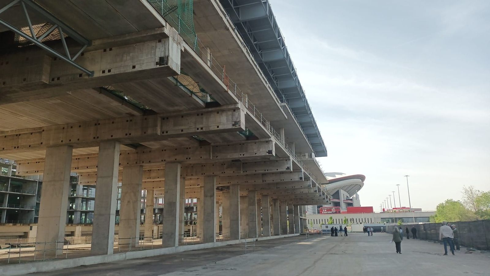 Un macrocomplejo junto al Metropolitano con auditorio para 21.000 personas, campus universitario y gran centro deportivo