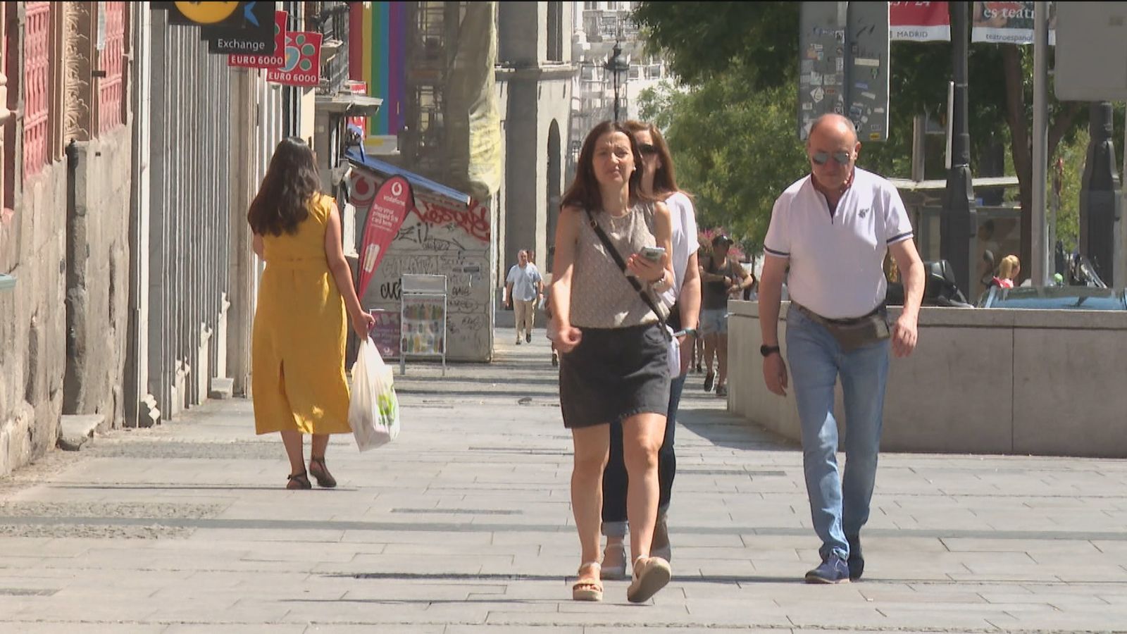 Tiempo de 'veroño' en Madrid