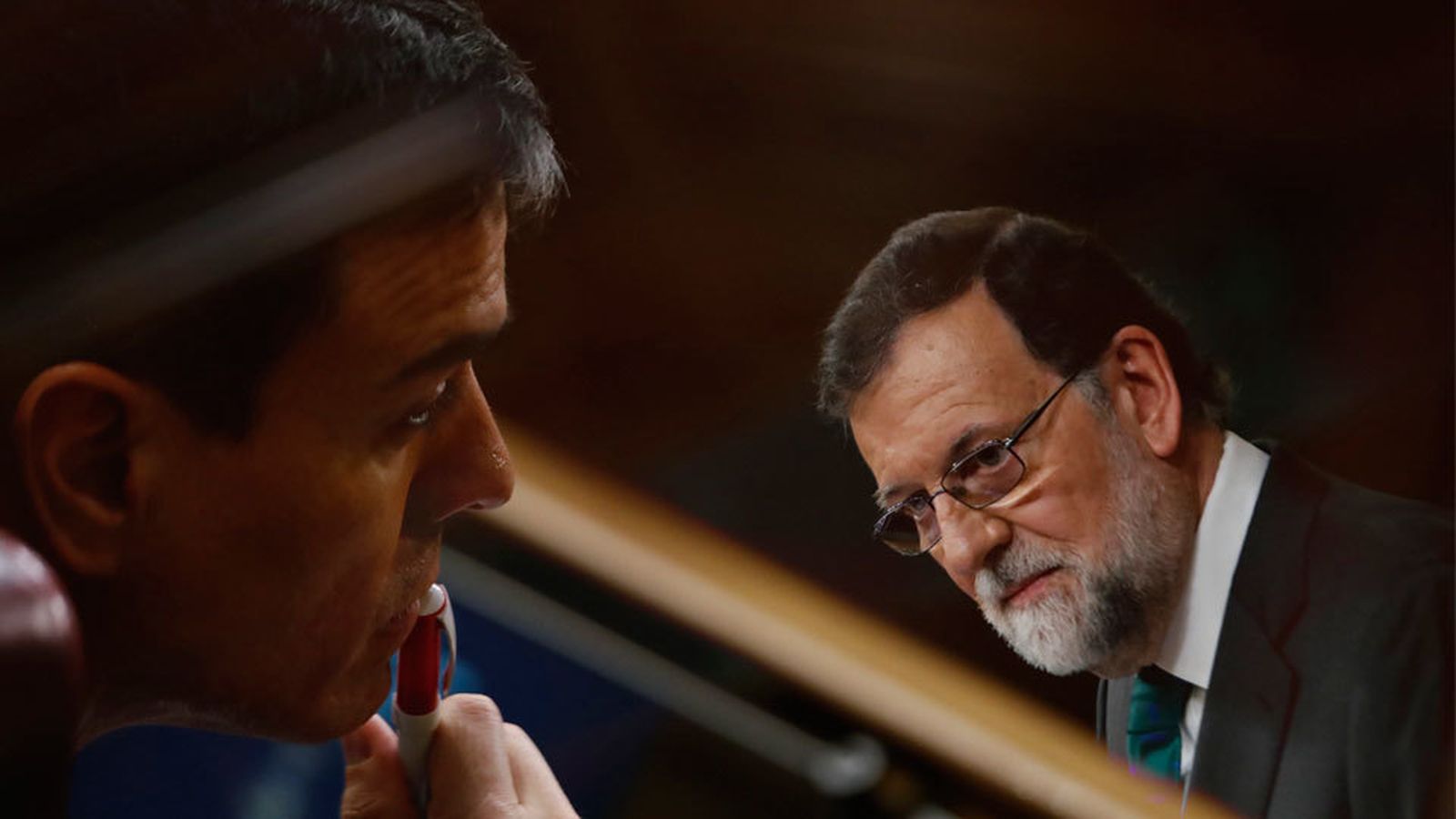 Pedro Sánchez y Mariano Rajoy