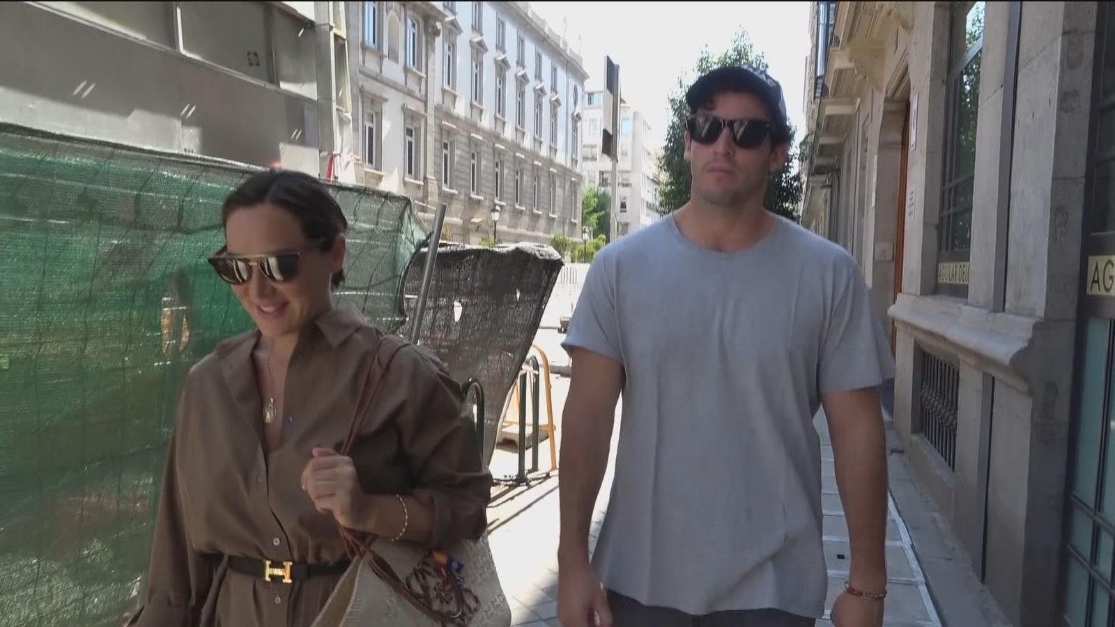 Tamara Falcó e Iñigo Onieva en la calle