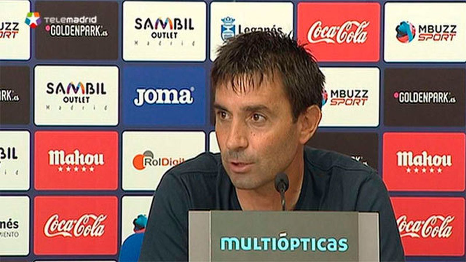 Asier Garitano, entrenador del Leganés