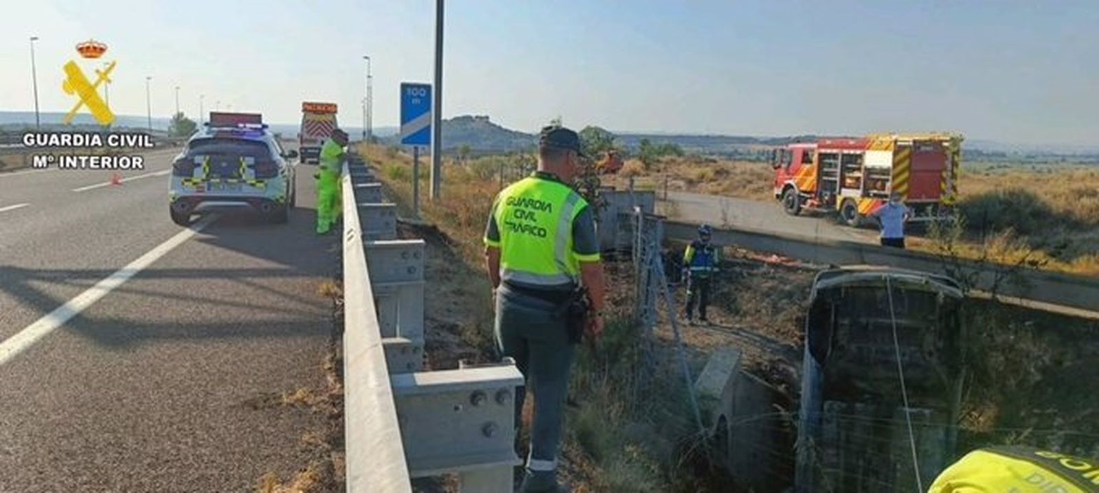 Accidente de tráfico en Huesca