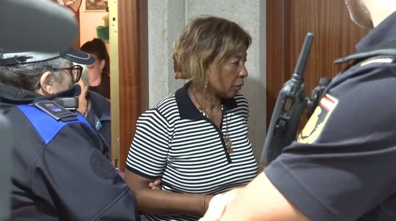 Intento de desahucio de Josefina y sus cinco hijos en Leganés, a 6 de octubre de 2026