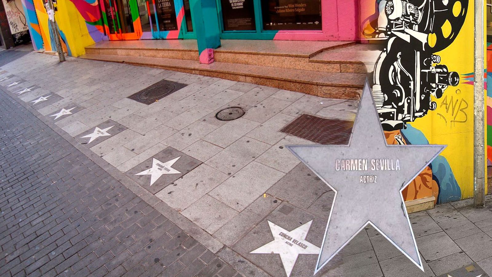 El olvidado Paseo de la Fama de Martín de los Heros