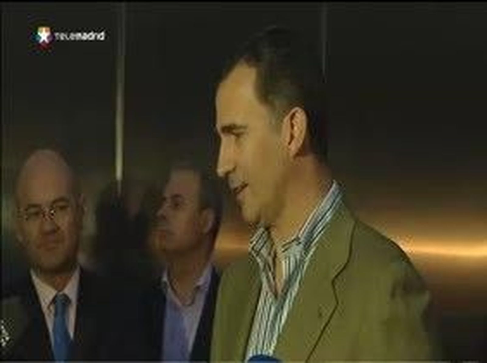 El Príncipe dice que el Rey está animado, con hambre y deseando levantarse