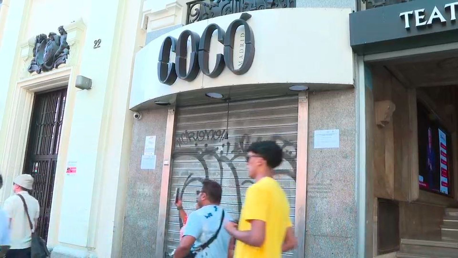 Clausurada temporalmente la discoteca Cocó de la calle Alcalá por incumplimientos de aforo