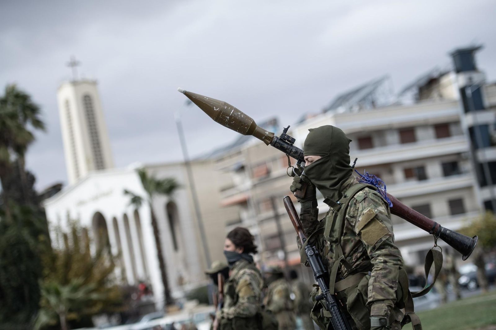 Combatientes de la oposición siria