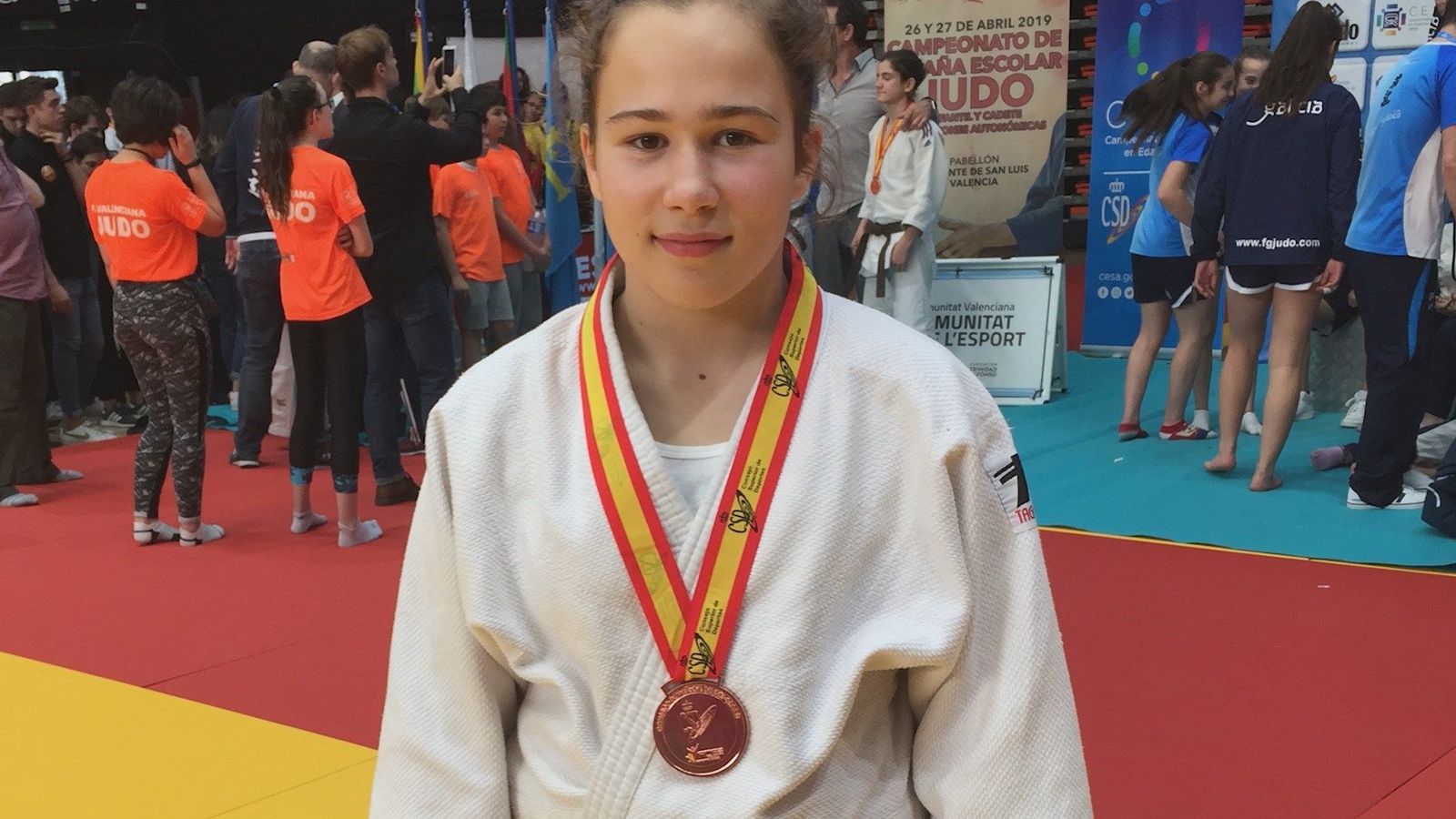 Paola Giralda, una judoca con mucho futuro