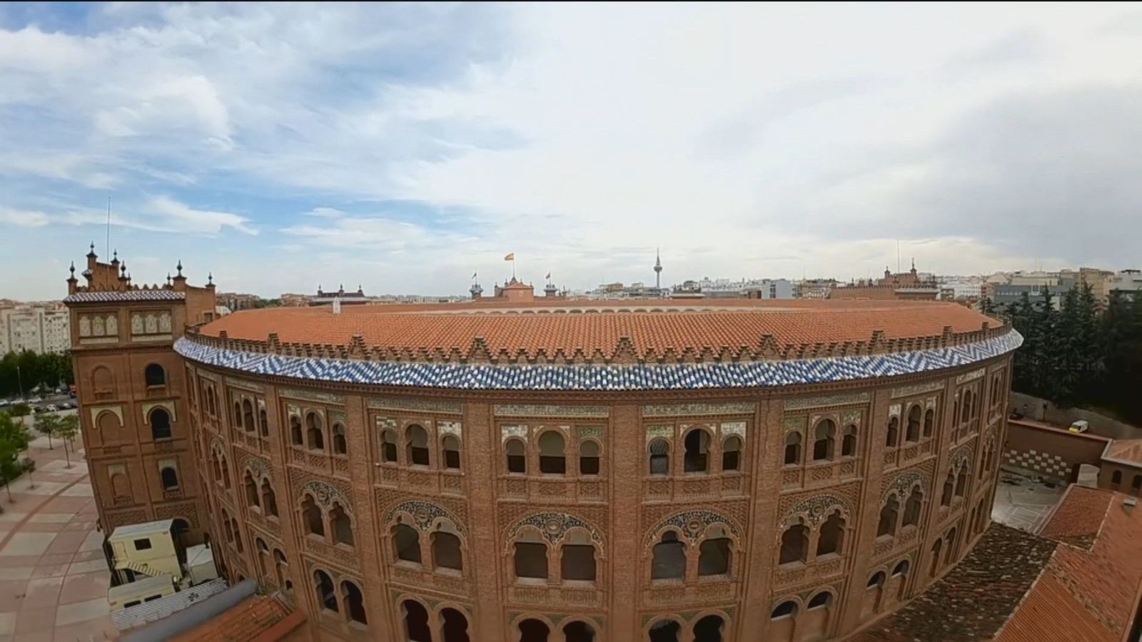 Las Ventas, a vista de dron