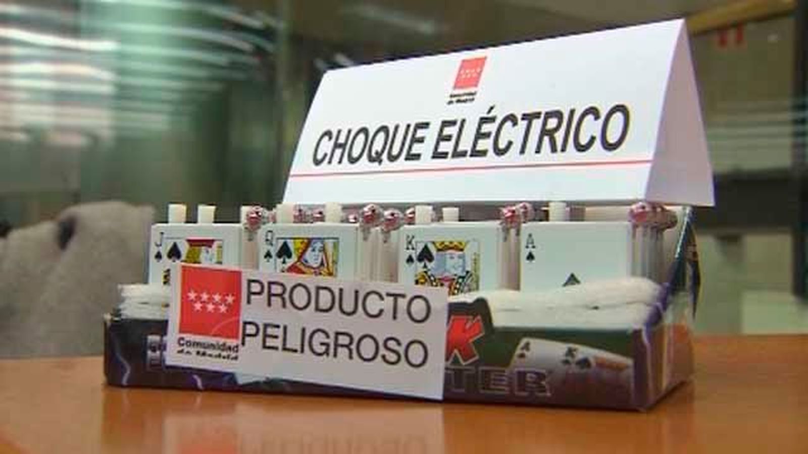 La Comunidad retira 15.000 unidades de productos peligrosos en Navidad