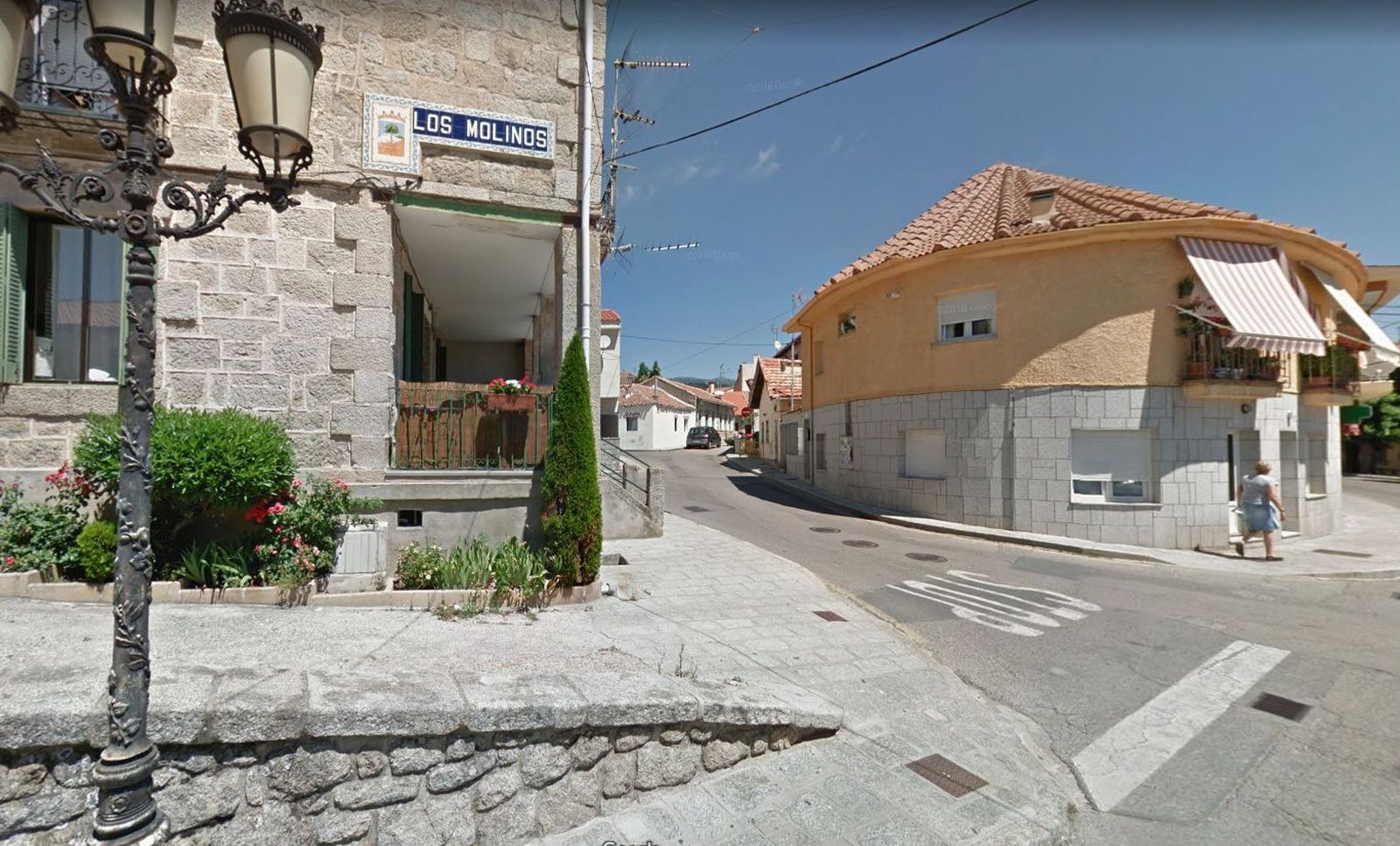 Calle Real de Los Molinos, lugar del atropello ciclista