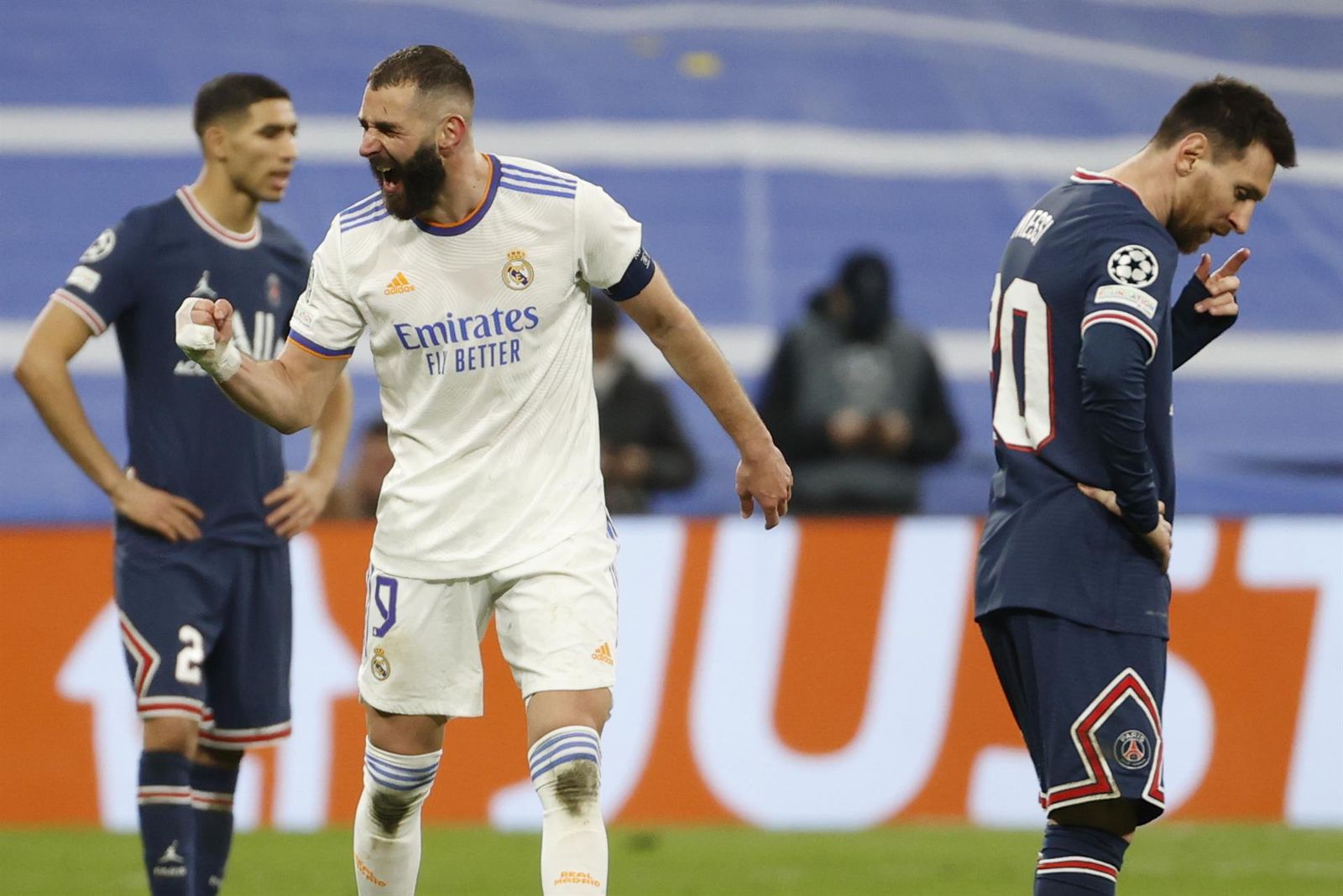 Benzema y Messi