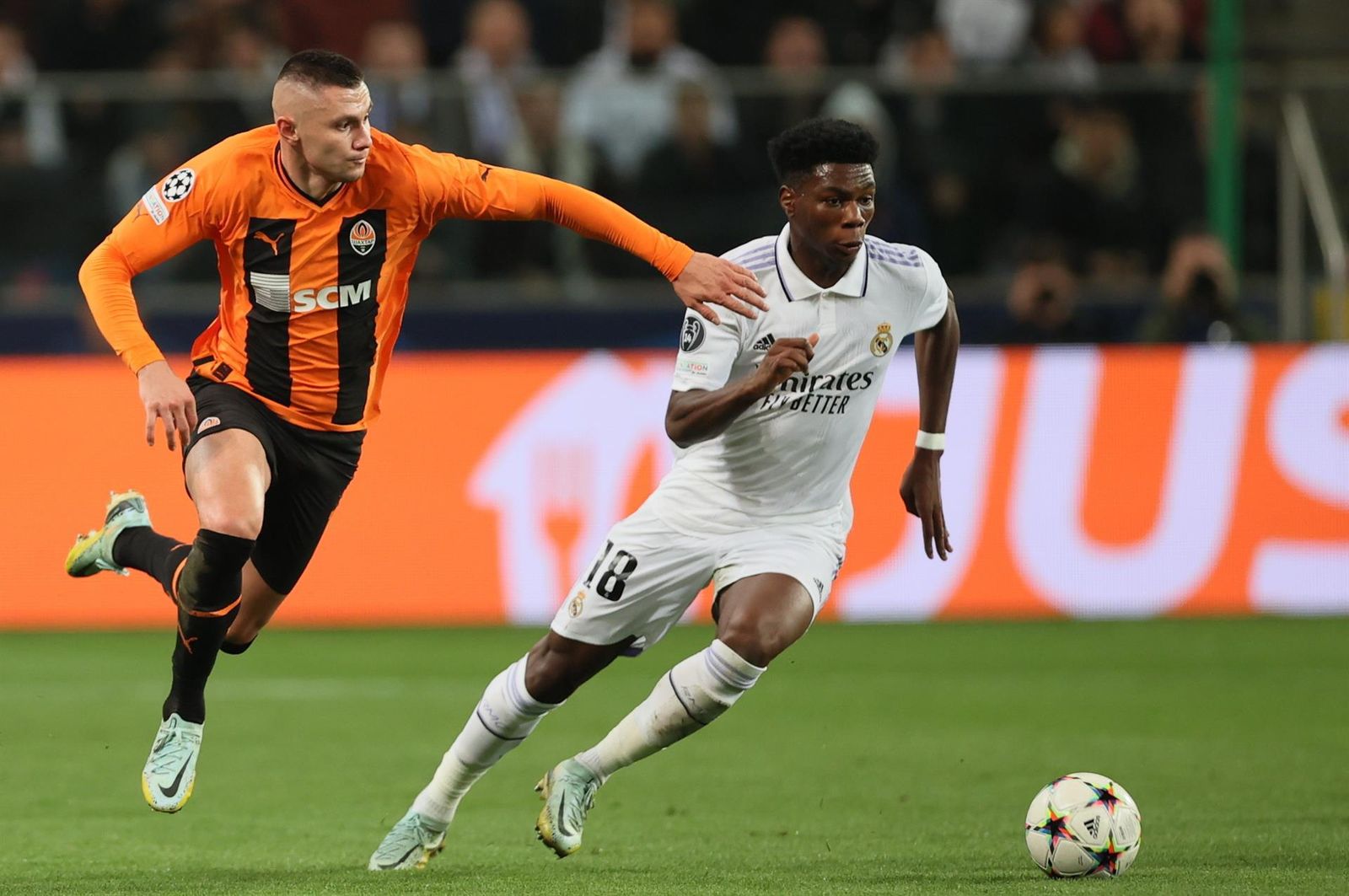 Tchouameni ante el Shakhtar