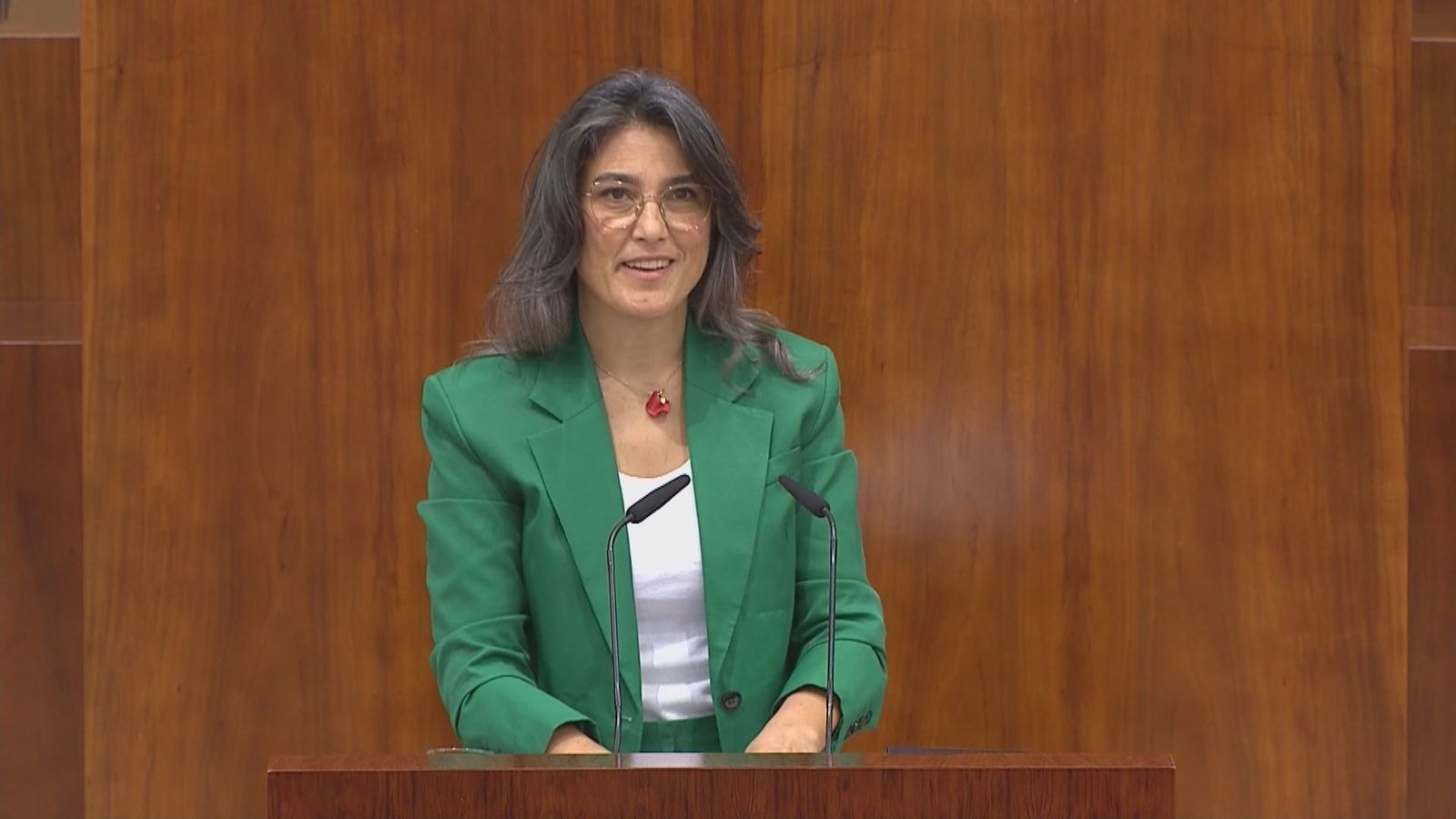 Manuela Bergerot, portavoz de Más Madrid en la Asamblea