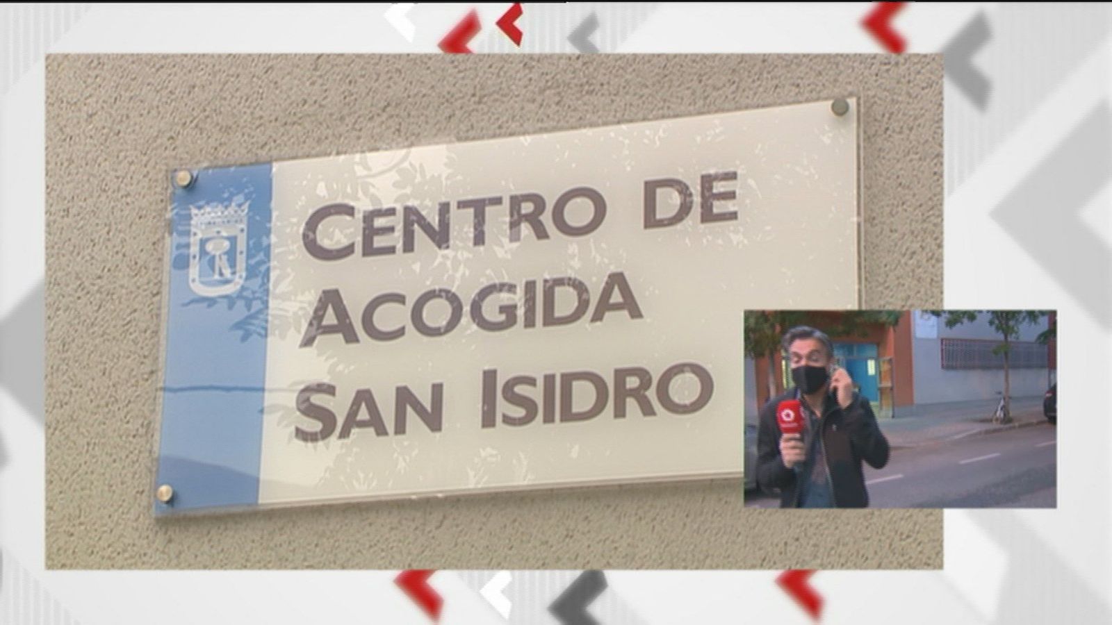 El albergue para los 'sin techo' de San Isidro registra un brote de Covid con más de 30 positivos