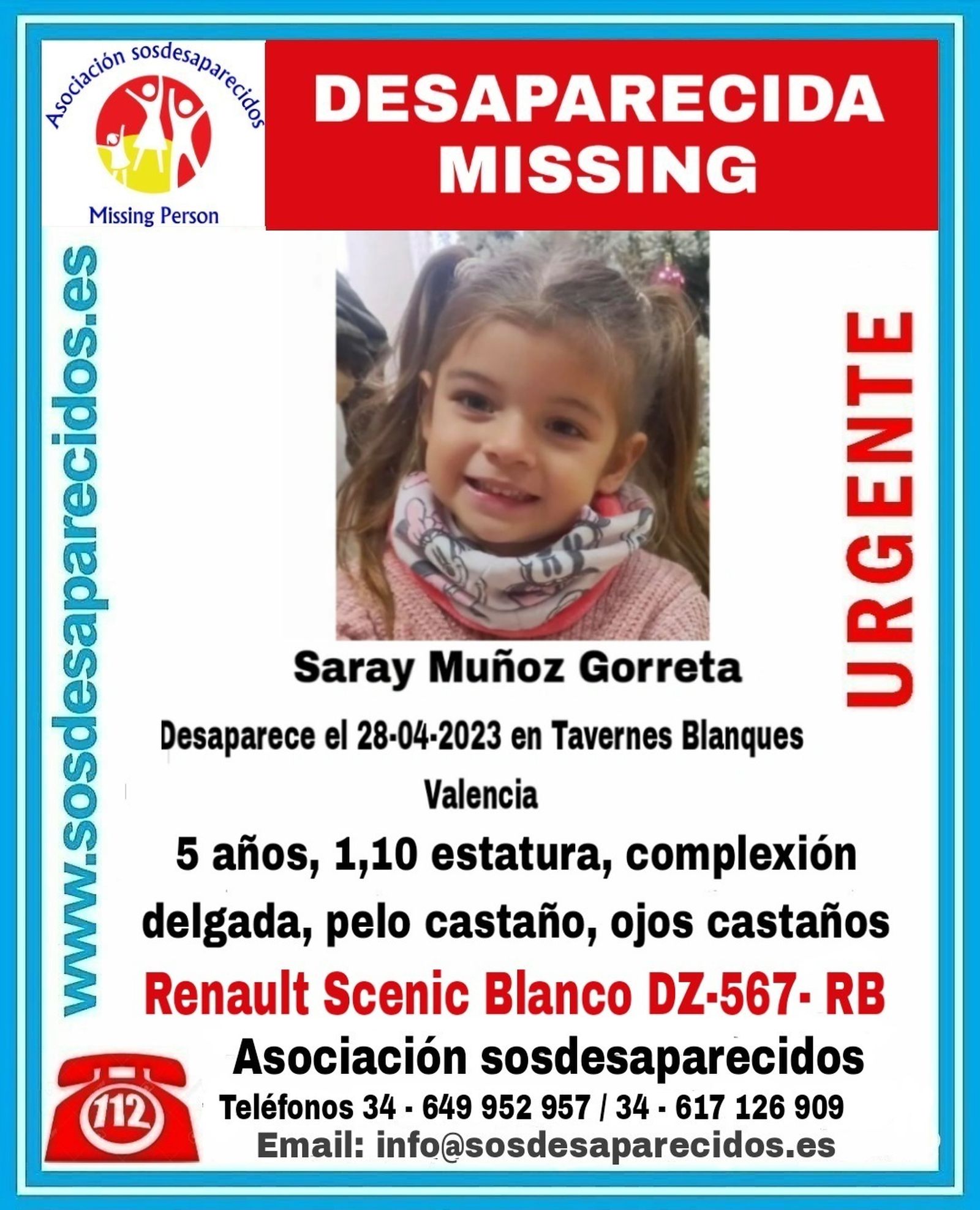 La Guardia Civil busca a una niña y a su madre por incumplimiento de custodia
