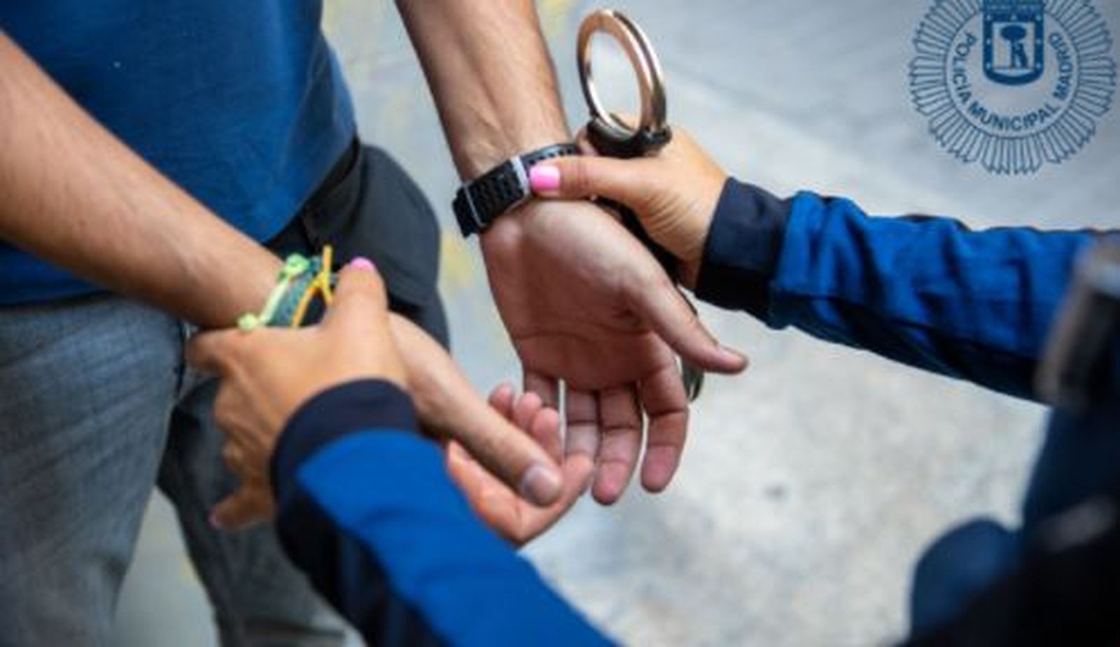 La Policía Municipal de Madrid detiene a un individuo
