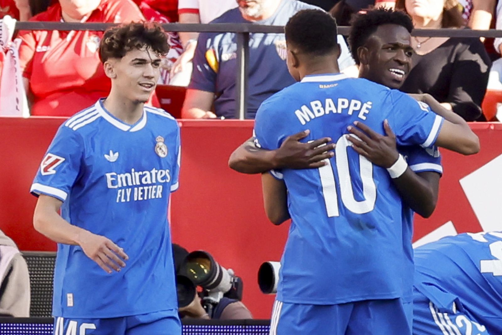 Mbappé y Vinicius