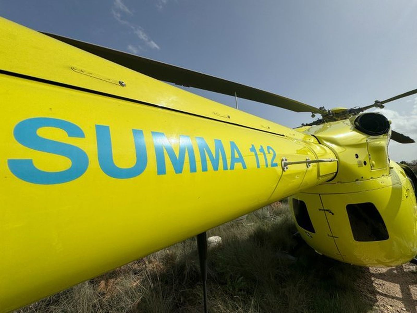 Helicóptero del Summa 112